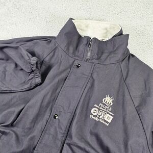 Vintage Union Line Jacket‎ Mens XL Blue Fleece Lined Windbreaker GM UAW USA 90s